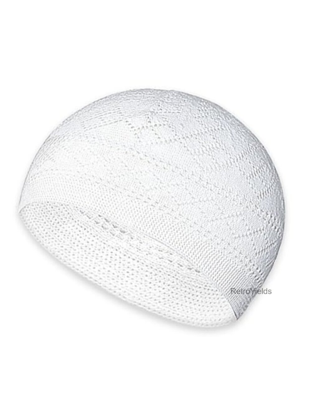 Muslim Prayer Cap Kufi Hat Breathable Cotton Acrylic Beanie